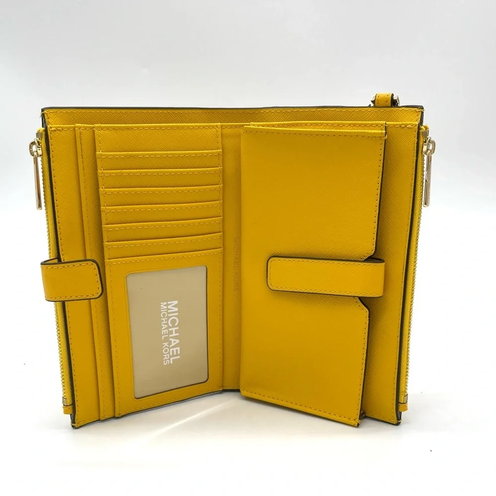 Michael Kors Large Double Zip Wallet Wristlet